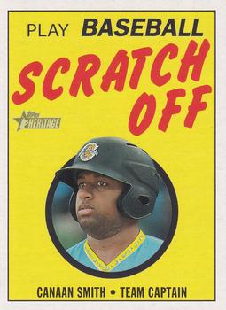 2020 Topps Heritage Minor League - 1971 Scratch Off #20 Canaan Smith Front