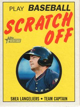 2020 Topps Heritage Minor League - 1971 Scratch Off #23 Shea Langeliers Front
