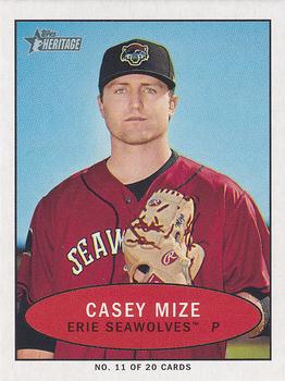 2020 Topps Heritage Minor League - 1971 Bazooka Numbered Test #11 Casey Mize Front