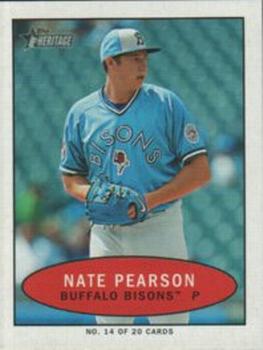 2020 Topps Heritage Minor League - 1971 Bazooka Numbered Test #14 Nate Pearson Front