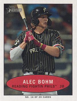 2020 Topps Heritage Minor League - 1971 Bazooka Numbered Test #16 Alec Bohm Front