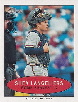 2020 Topps Heritage Minor League - 1971 Bazooka Numbered Test #20 Shea Langeliers Front