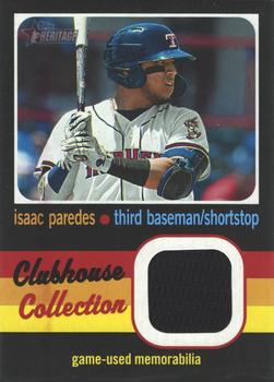2020 Topps Heritage Minor League - Clubhouse Collection Relics #CCR-IP Isaac Paredes Front