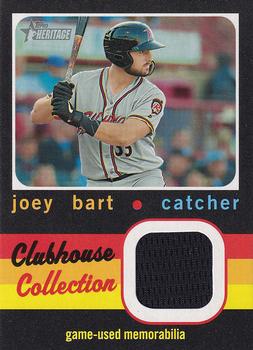 2020 Topps Heritage Minor League - Clubhouse Collection Relics #CCR-JB Joey Bart Front