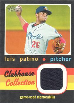 2020 Topps Heritage Minor League - Clubhouse Collection Relics #CCR-LP Luis Patino Front