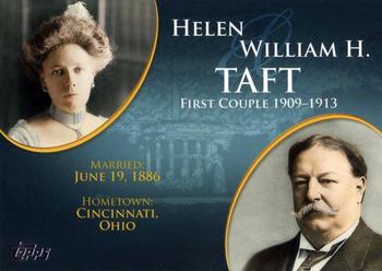 2008 Topps Updates & Highlights - First Couples #FC-25 William H. Taft / Helen Taft Front