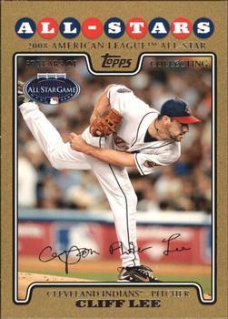 2008 Topps Updates & Highlights - Gold #UH59 Cliff Lee Front