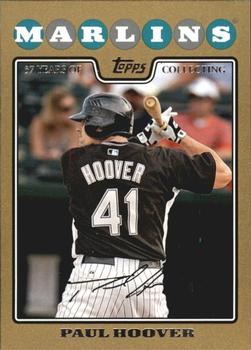 2008 Topps Updates & Highlights - Gold #UH149 Paul Hoover Front