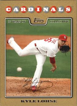 2008 Topps Updates & Highlights - Gold #UH310 Kyle Lohse Front
