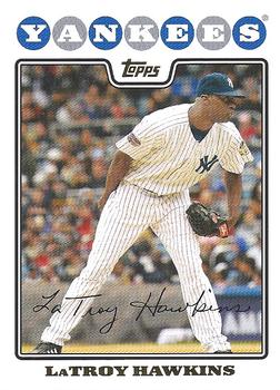 2008 Topps Updates & Highlights - Gold Foil #UH128 LaTroy Hawkins Front
