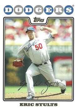 2008 Topps Updates & Highlights - Gold Foil #UH162 Eric Stults Front