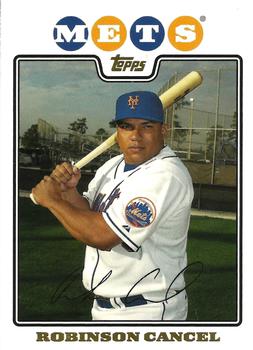 2008 Topps Updates & Highlights - Gold Foil #UH66 Robinson Cancel Front