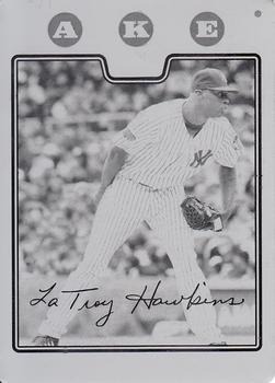 2008 Topps Updates & Highlights - Printing Plates Black #UH128 LaTroy Hawkins Front