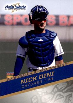 2019 Choice Omaha Storm Chasers #6 Nick Dini Front