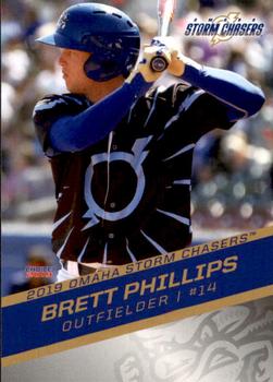2019 Choice Omaha Storm Chasers #9 Brett Phillips Front