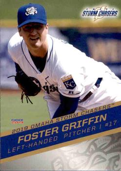 2019 Choice Omaha Storm Chasers #10 Foster Griffin Front