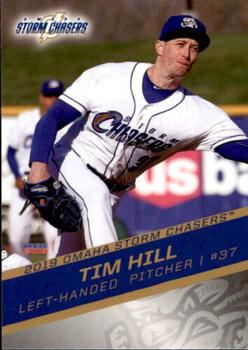 2019 Choice Omaha Storm Chasers #17 Tim Hill Front