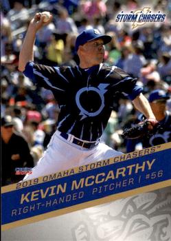 2019 Choice Omaha Storm Chasers #24 Kevin McCarthy Front