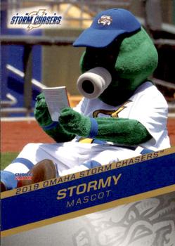2019 Choice Omaha Storm Chasers #34 Stormy Front