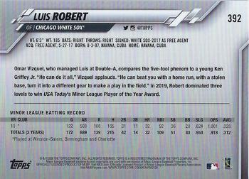 2020 Topps On-Demand Set 13: MLB 3D #392a Luis Robert Back