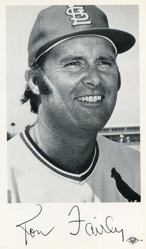 1976 St. Louis Cardinals Photocards #NNO Ron Fairly Front