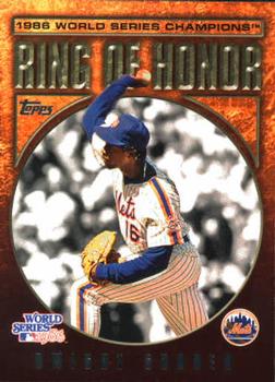 2008 Topps Updates & Highlights - Ring of Honor: 1986 New York Mets #MRH-DG Dwight Gooden Front