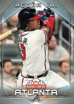 2020 Topps National Baseball Card Day #3 Ronald Acuna Jr. Front