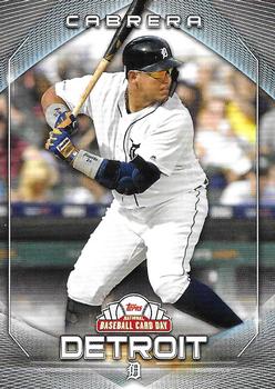 2020 Topps National Baseball Card Day #11 Miguel Cabrera Front