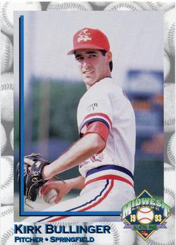 1993 Midwest League All-Stars #NNO Kirk Bullinger Front
