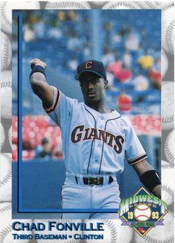 1993 Midwest League All-Stars #NNO Chad Fonville Front