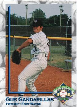 1993 Midwest League All-Stars #NNO Gus Gandarillas Front