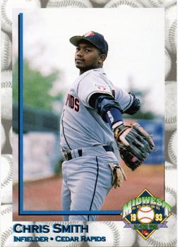 1993 Midwest League All-Stars #NNO Chris Smith Front