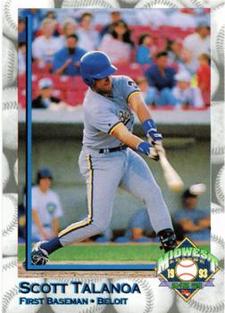 1993 Midwest League All-Stars #NNO Scott Talanoa Front