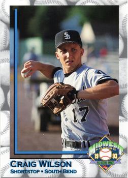 1993 Midwest League All-Stars #NNO Craig Wilson Front