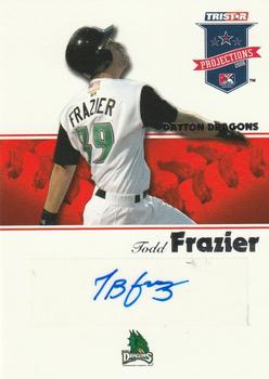 2008 TriStar PROjections - Autographs #86 Todd Frazier Front
