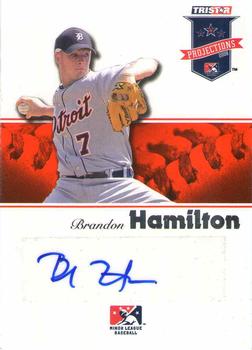 2008 TriStar PROjections - Autographs #101 Brandon Hamilton Front