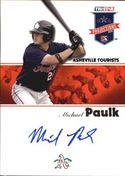 2008 TriStar PROjections - Autographs #115 Michael Paulk Front