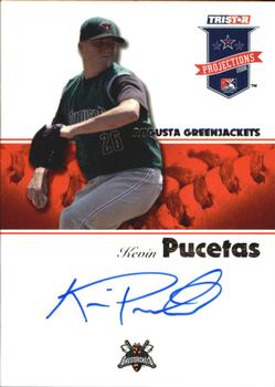2008 TriStar PROjections - Autographs #118 Kevin Pucetas Front