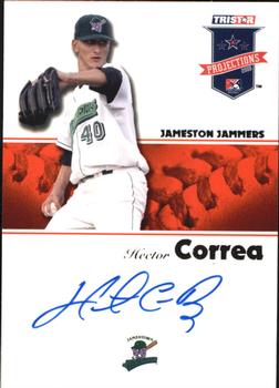 2008 TriStar PROjections - Autographs #142 Hector Correa Front