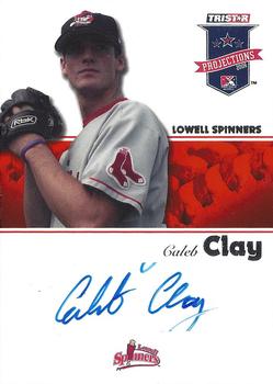 2008 TriStar PROjections - Autographs #171 Caleb Clay Front