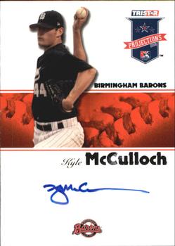 2008 TriStar PROjections - Autographs #196 Kyle McCulloch Front