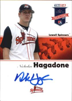 2008 TriStar PROjections - Autographs #214 Nick Hagadone Front