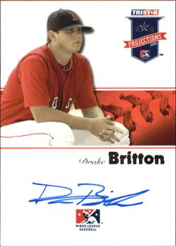 2008 TriStar PROjections - Autographs #218 Drake Britton Front