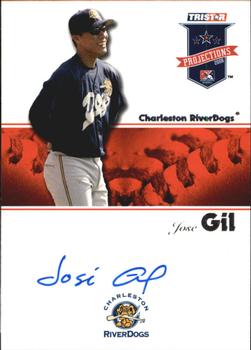 2008 TriStar PROjections - Autographs #225 Jose Gil Front