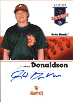 2008 TriStar PROjections - Autographs #235 Josh Donaldson Front
