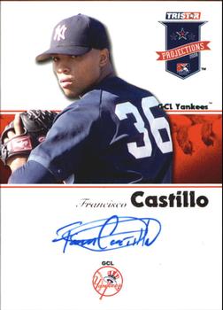 2008 TriStar PROjections - Autographs #308 Francisco Castillo Front