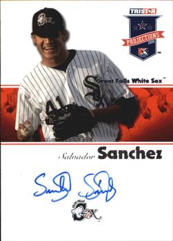 2008 TriStar PROjections - Autographs #320 Salvador Sanchez Front