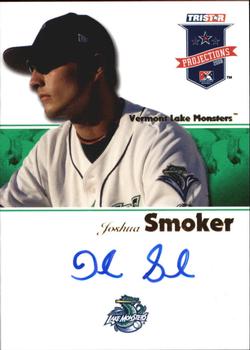 2008 TriStar PROjections - Autographs Green #355 Josh Smoker Front