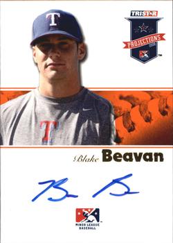 2008 TriStar PROjections - Autographs Orange #227 Blake Beavan Front