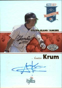 2008 TriStar PROjections - Autographs Reflectives #26 Austin Krum Front